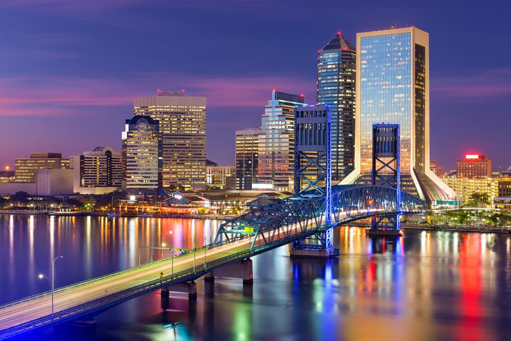 cityscape of Jacksonville